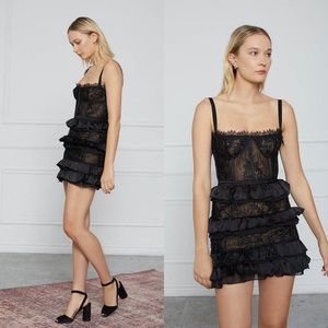 V. chapman Peony dress in black!!! sold out everywhere.
